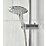 Bristan Hourglass Rear-Fed Concealed Chrome Thermostatic Mixer Shower