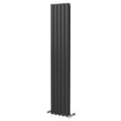 Ximax Fortuna 1500mm x 294mm 2532BTU Anthracite Vertical Designer Radiator