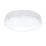 Saxby Forca Outdoor Round LED Bulkhead With Microwave Sensor Gloss White 8/12/15W 1800lm