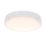 Saxby Forca Outdoor Round LED Bulkhead With Microwave Sensor Gloss White 8/12/15W 1800lm