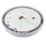 Saxby Forca Outdoor Round LED Bulkhead With Microwave Sensor Gloss White 8/12/15W 1800lm