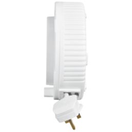 Masterplug Work Power 13A 4-Gang 4m  Small Cassette Reel 240V