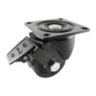 Select Machine Swivel Brake Castor 75mm Black