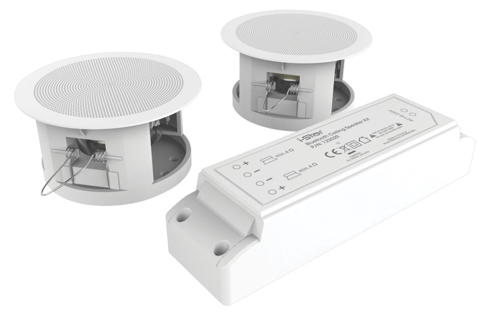 Istar 12302r Wireless Compact Speaker Ceiling Kit Bluetooth