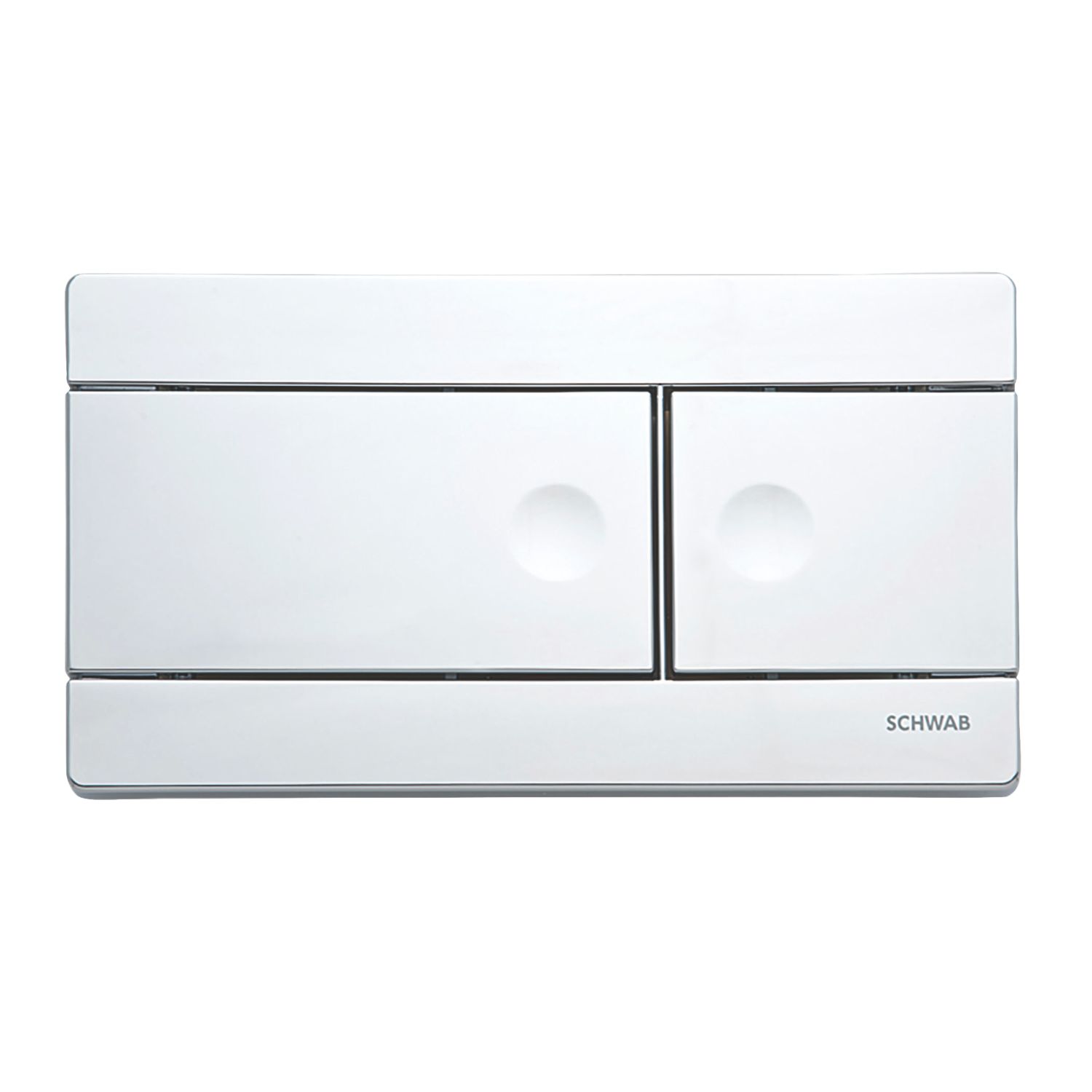 Fluidmaster Schwab Line 360161 Dual-Flush Flushing Plate Gloss Chrome (9921X)