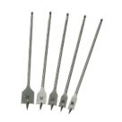 Makita      Extra Long Flat Wood Drill Bit Set 5 Pcs