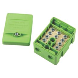 Knightsbridge 100A Single Pole Connector Block (Green)