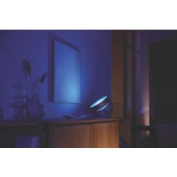 Philips Hue Iris LED White & Colour Smart Table Lamp Black 8.1W 570lm