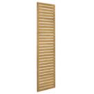 Forest  Softwood Rectangular Slatted Trellis 1' x 6' 10 Pack