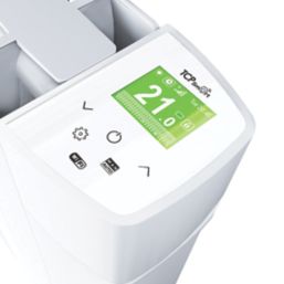 TCP  750W Electric Smart Wi-Fi Digital Oil-Filled Radiator 575mm x 585mm White 5115BTU