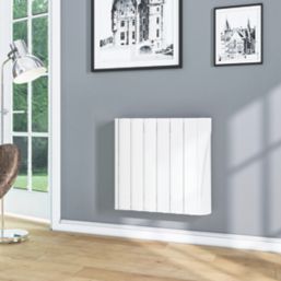 TCP  Wall-Mounted Smart Wi-Fi Digital Oil-Filled Electric Radiator White 750W