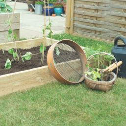 Forest  Rectangular Raised Bed Natural Timber 1800mm x 900mm x 140mm