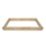 Forest  Rectangular Raised Bed Natural Timber 1800mm x 900mm x 140mm