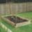 Forest  Rectangular Raised Bed Natural Timber 1800mm x 900mm x 140mm