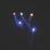 750 LED Indoor & Outdoor Multi Colour Compact String Christmas Lights