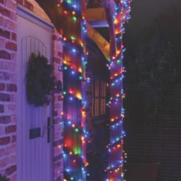 750 LED Indoor & Outdoor Multi Colour Compact String Christmas Lights