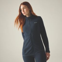 Regatta Harrow Womens Fleece Navy Solid  Size 18