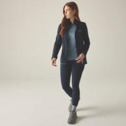 Regatta Harrow Womens Fleece Navy Solid  Size 18