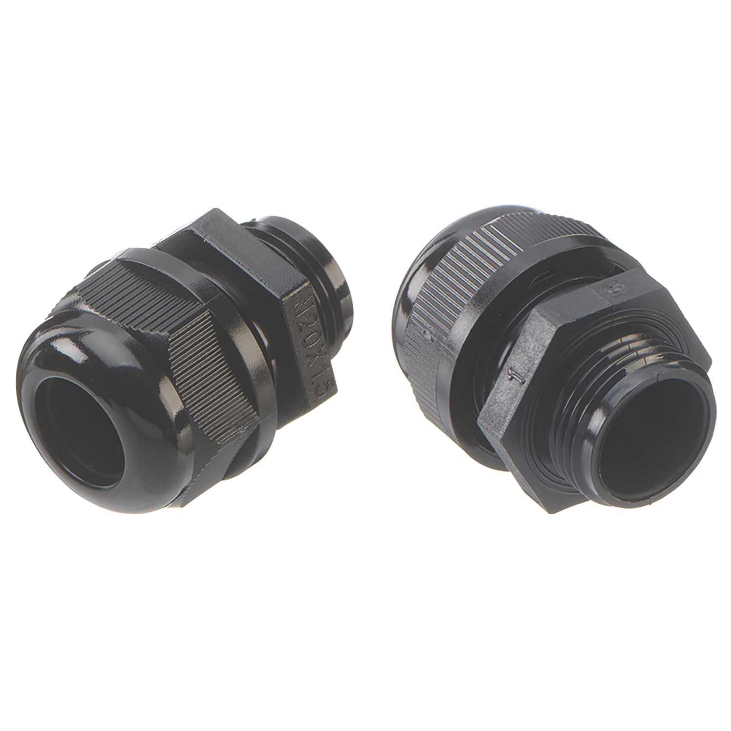 Vimark Nylon Male Comp Glands 20mm Black 2 Pack (992PV)