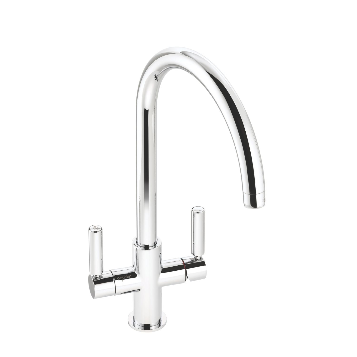 Abode Globe Aquifier 3-Way Deck Mounted Filter Tap Chrome (992RK)
