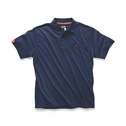 Scruffs  Worker Polo Navy Large 45½" Chest