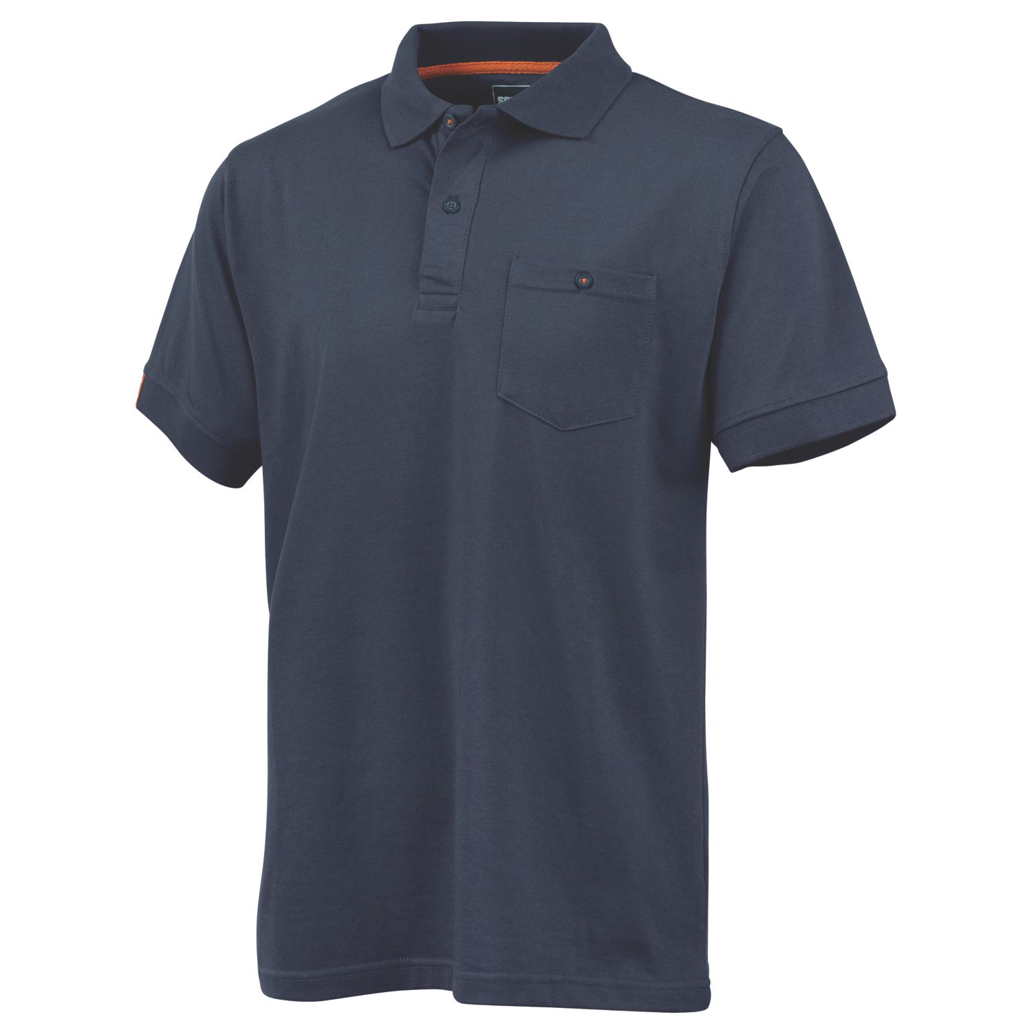 Scruffs Worker Polo Navy Large 45½" Chest (992RV)