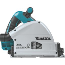 Refurb Makita DSP600ZJ 36V Li-Ion LXT 165mm Brushless Cordless Plunge Saw - Bare