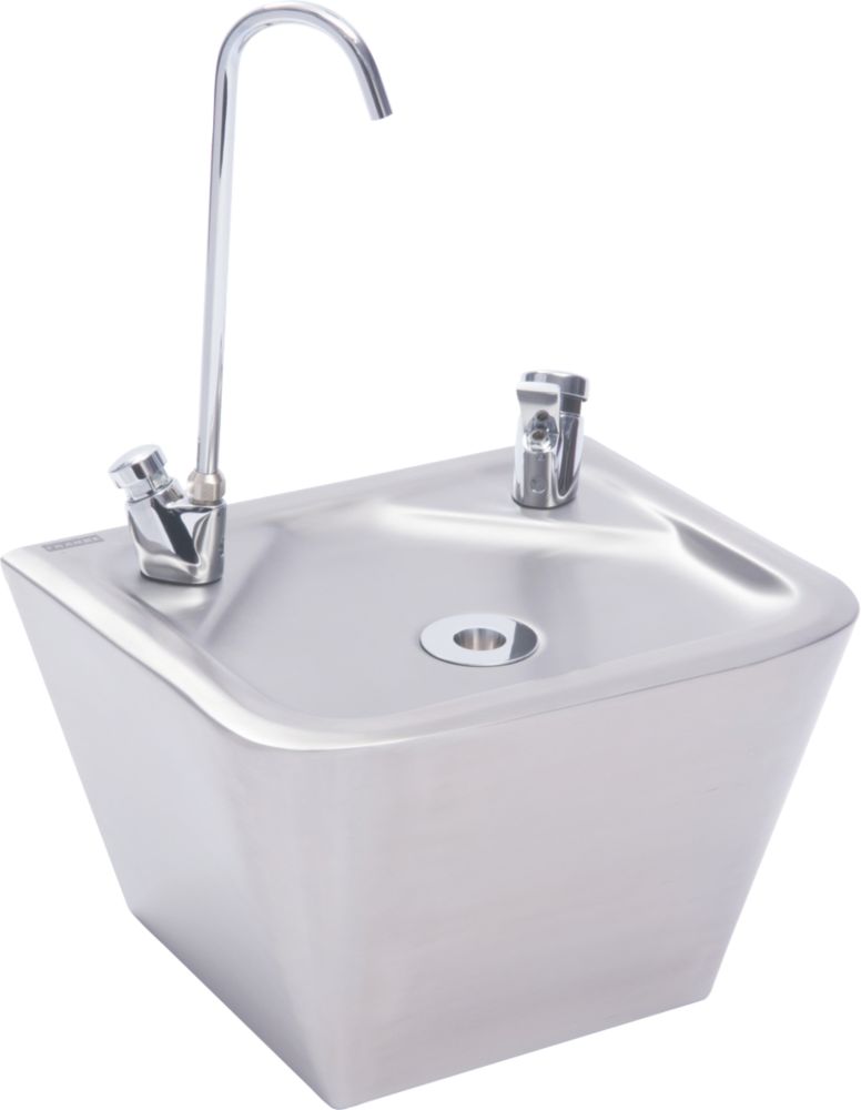 WallMounted Bubbler Water Fountain 312mm x 258mm x 487mm Screwfix