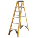 Zarges Fibreglass 1.6m 6 Step Swingback A Frame Step Ladder