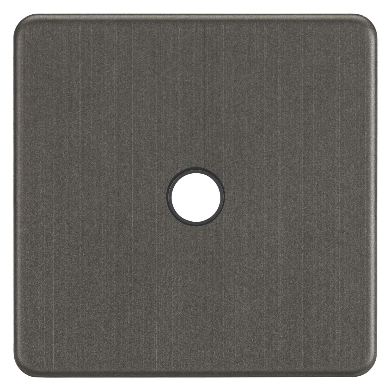 Knightsbridge Screwless 20A Unswitched Flex Outlet Smoked Bronze (993CR)