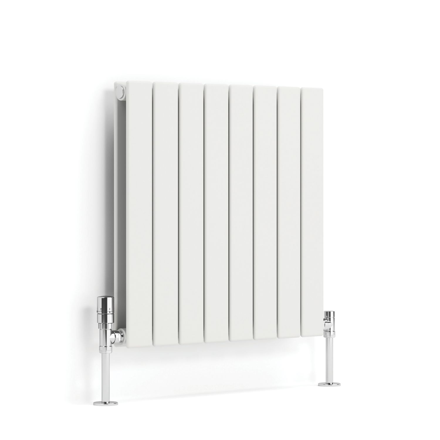 Terma Forte 600mm x 588mm 2111BTU Matt White Vertical Designer Radiator (993HE)