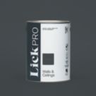 LickPro  5Ltr Black 04 Eggshell Emulsion  Paint