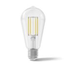 Calex  E27 ST64 LED Smart Light Bulb 7W 806lm