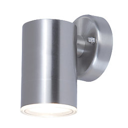 LAP  Outdoor LED Wall Light Down Projection Silver 4.3W 380lm