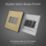 British General Evolve 20A 16AX 3-Gang 2-Way Light Switch  Satin Brass with Black Inserts