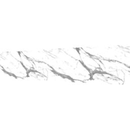 Splashwall  White Marble Alloy Splashback 2440mm x 750mm x 4mm