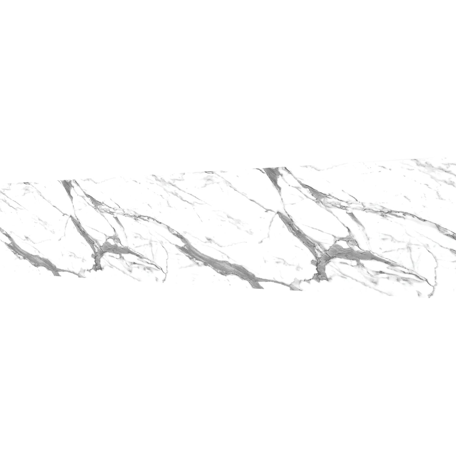 Splashwall White Marble Alloy Splashback 2440mm x 750mm x 4mm (993RJ)