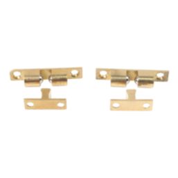 Essentials Ball Cabinet Catches Polished Brass 42mm x 8mm 10 Pack
