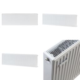 Flomasta 500mm x 1800mm 9038BTU White Type 22 Convector Radiator