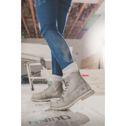 Amblers AS105 Mimi Size 7 Womens Grey  Steel Toe Cap Safety Boots