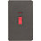 Knightsbridge  45A 2-Gang DP Control Switch Smoked Bronze with LED