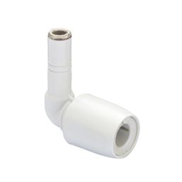 Hep2O  Plastic Push-Fit Equal 90° Stem Elbow 10mm