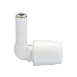 Hep2O  Plastic Push-Fit Equal 90° Stem Elbow 10mm