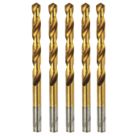 Erbauer  Straight Shank Metal Drill Bits 10mm x 133mm 5 Pack