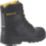 CAT Striver XL 8" Size 8  Black Waterproof Steel Toe Cap Safety Boots