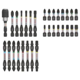 Bosch PRO 1/4" Hex Shank Mixed Impact Screwdriver Bit Set 31 Pieces
