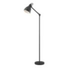 Eglo Priddy Floor Lamp Black/White