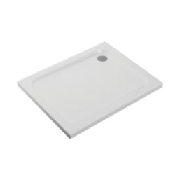 Essentials Rome Rectangular Shower Tray Gloss 1000mm x 800mm x 45mm