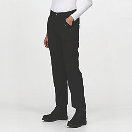 Regatta Pro Action Womens Trousers Black Size 12 31" L