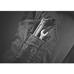 Dickies Holster Universal FLEX  Trousers Grey/Black 36" W 32" L